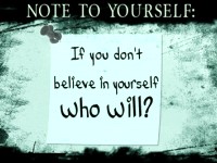 Believe in Yourself