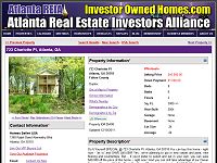 Investor Owned Homes For Sale or Rent