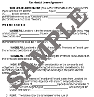 Lease Agreement